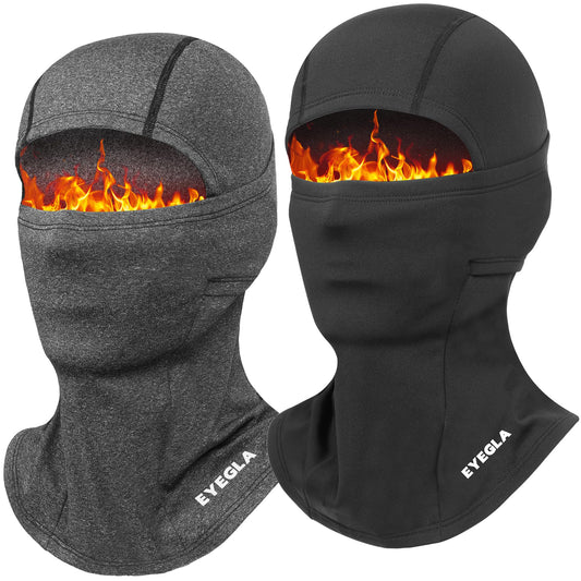 2 Pieces Balaclava Ski Mask for Men Cold Weather,Winter Thermal Face Mask Women for Snowboard Motorcycle Cycling