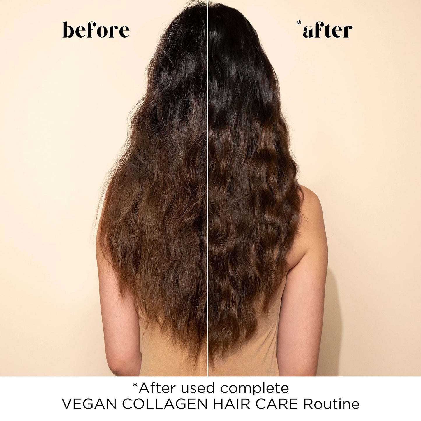 Pacifica Vegan Collagen Leave-In Repair Hair Mask – Leave-In Conditioner Treatment for Dry Damaged Hair, Hydrating Hair Repair Mask to Strengthen, Reduce Breakage & Split Ends Vegan & Cruelty-Free 4oz