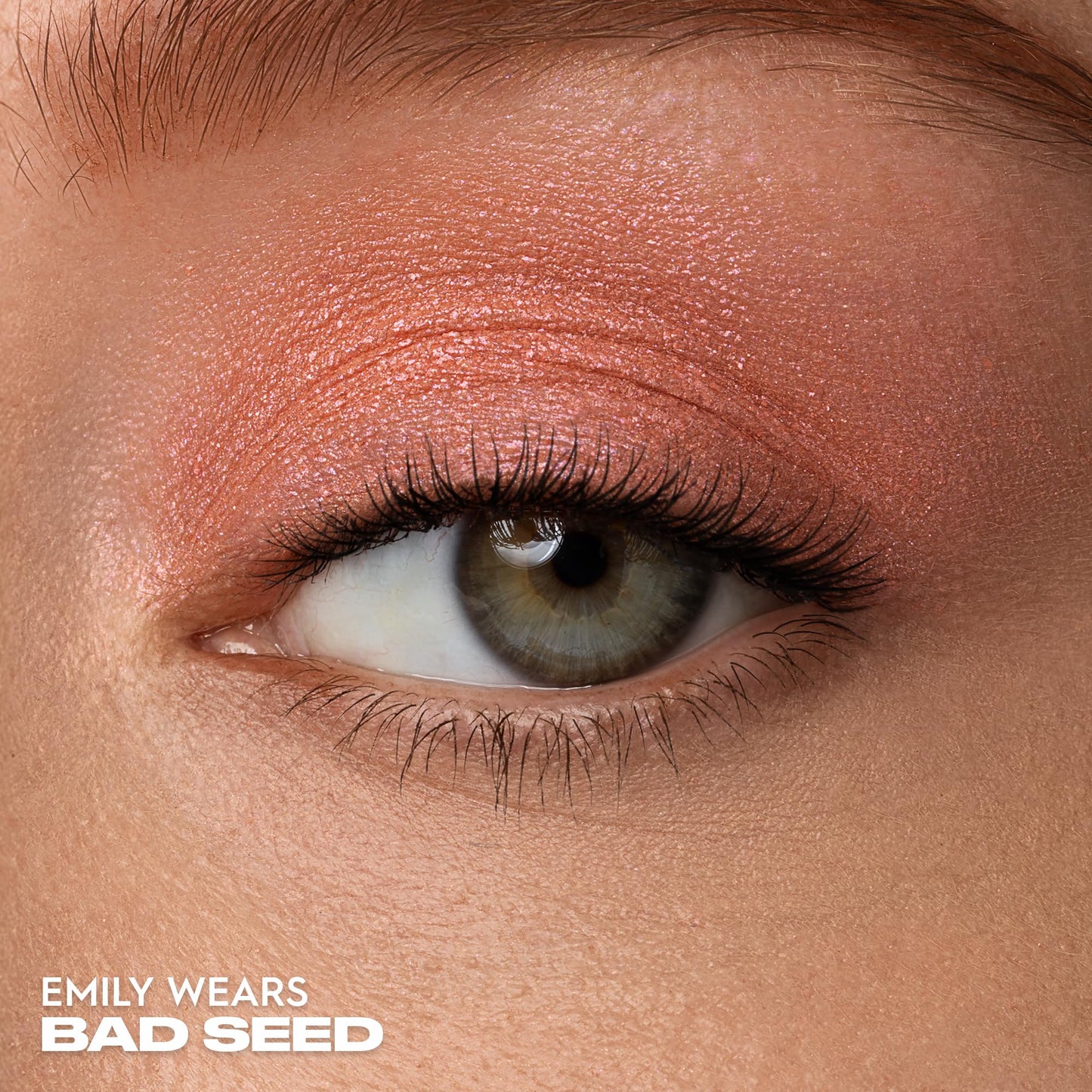URBAN DECAY 24/7 Longwear Eyeshadow Single (Bad Seed - Warm Pink Shimmer), High-Pigment Eye Shadow Compact, Smooth & Blendable Colors, Crease-free, Vegan - 0.06 oz