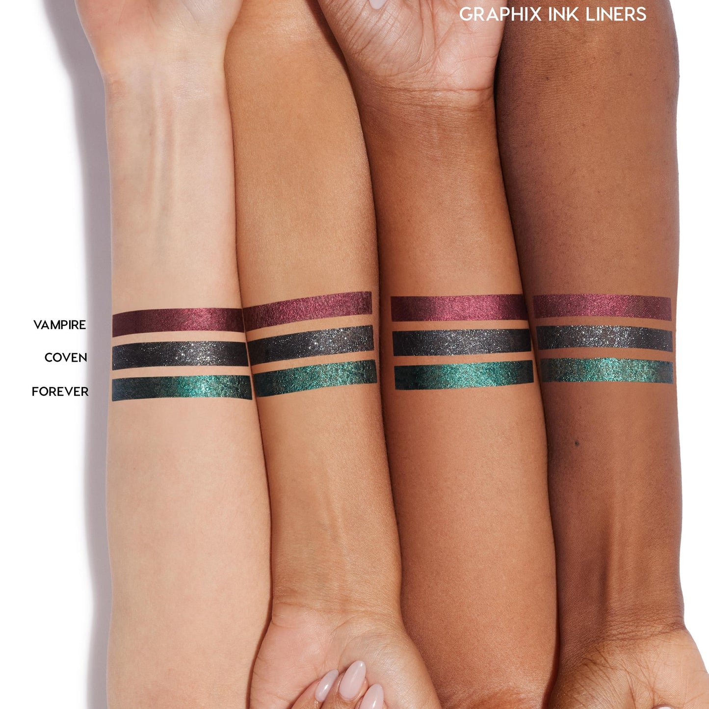 ColourPop Twilight Collection Graphix Ink Liner - High-Pigment Liquid, Colored Eyeliner with a Long-Lasting, Buildable Formula and Flexible Precision Tip - Coven (0.07 oz)