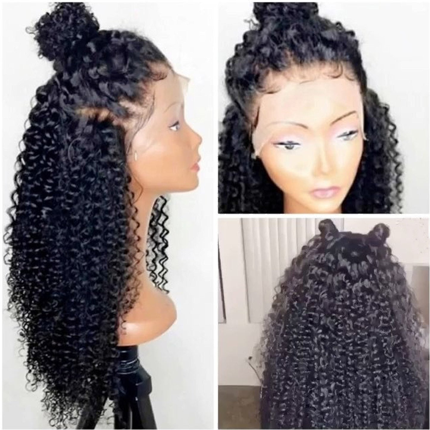 13x6 Lace Frontal Wigs for Black Women Pre Plucked Lace Wig Glueless Brazilian Remy Human Hair Wigs with Baby Hair (16 inch, 150% Density Lace Front Wig)