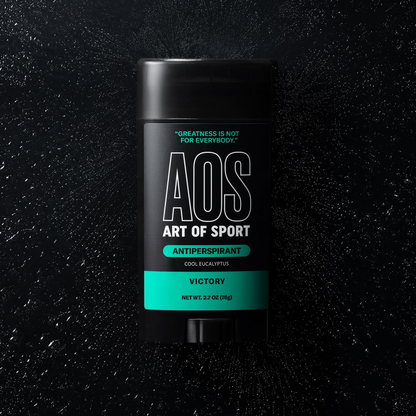 Art of Sport Men’s Antiperspirant, Eucalyptus, Made with Natural Botanicals, Made for Athletes, Victory Scent, 2.7 Ounce (Pack of 2)