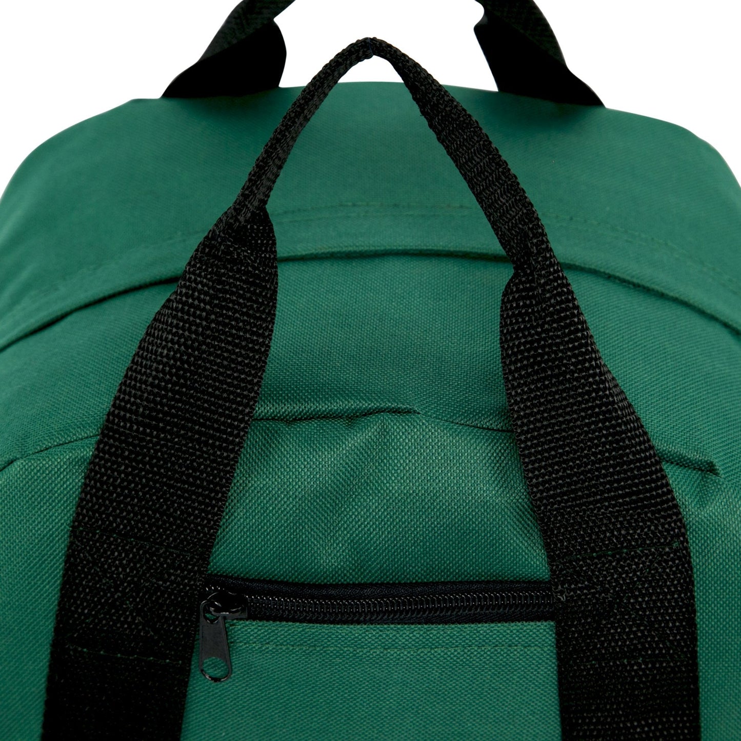 12" Mini Two Tone Duffle Bag (Dark Green)