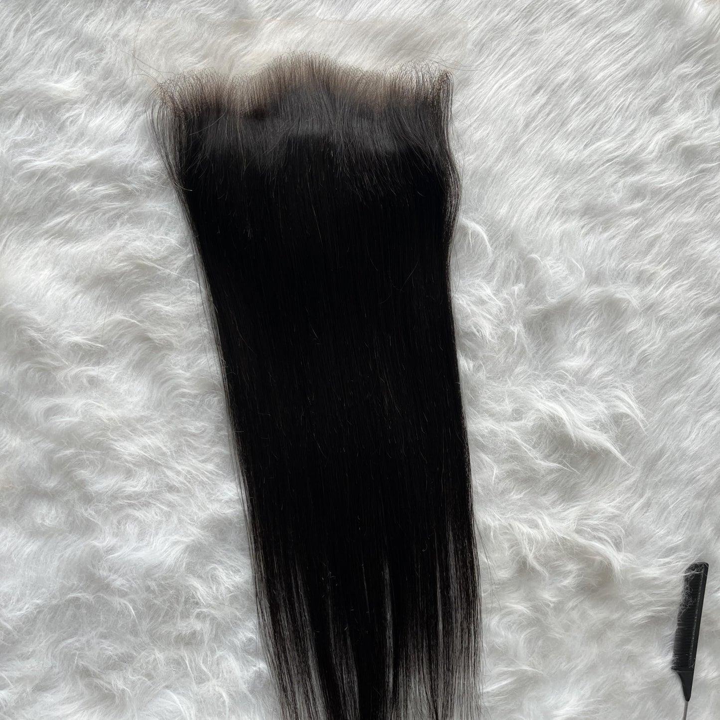 9x6 HD Lace Closure, Ultra-thin Invisible HD Lace Closure Single Knot Pre-Plucked 12A Grade Virgin Hair Straight Style Undetectable Melted Lace Closure Human Hair (9x6 ST lace closure, 14inch)