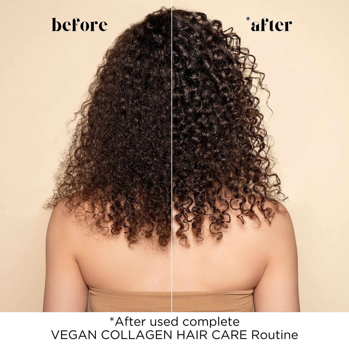 Pacifica Vegan Collagen Leave-In Repair Hair Mask – Leave-In Conditioner Treatment for Dry Damaged Hair, Hydrating Hair Repair Mask to Strengthen, Reduce Breakage & Split Ends Vegan & Cruelty-Free 4oz