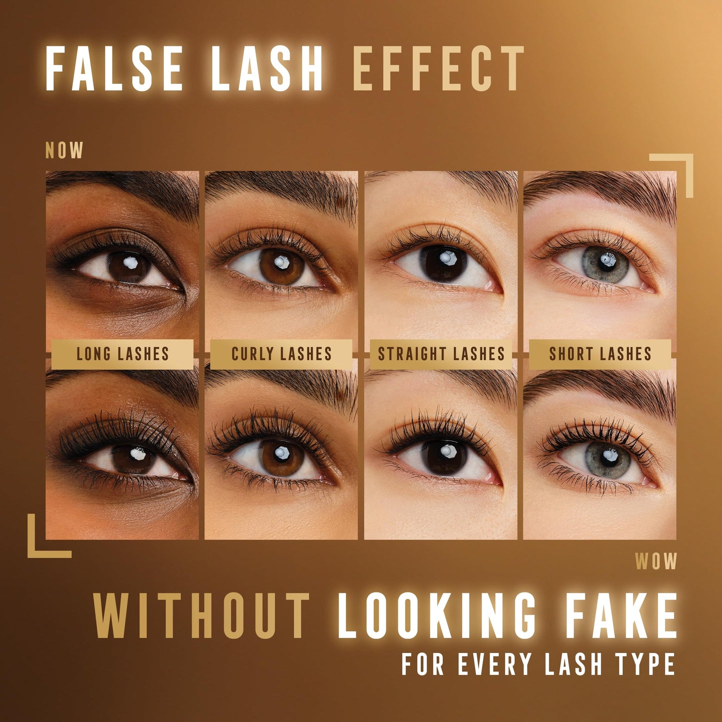 Max Factor False Lash Effect Mascara for Women, Black Brown, 0.4 Ounce
