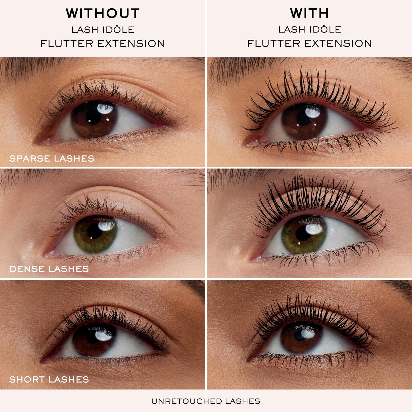 Lancôme Lash Idôle Flutter Extension Lash-Lengthening Mascara - Black Mascara for Instant Lash Extension Look - Clump & Flake Resistant Up To 24H Wear - Black- Travel Size