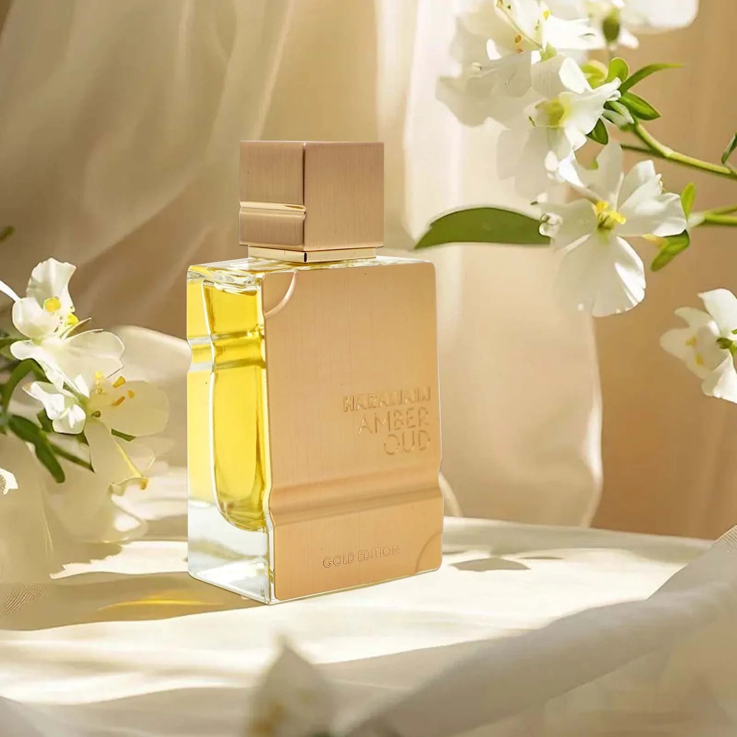 Al Haramain Gold EDP 2.0oz Cologne Amber Scent for Men With Women Luxury Long-Lasting Fragrance, Ideal Xmas & Anniversary Gifts