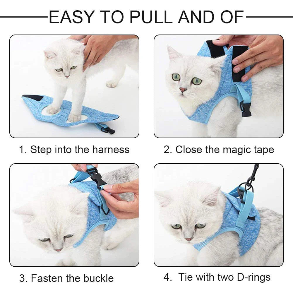 Adjustable Anti-Escape Cat Harness