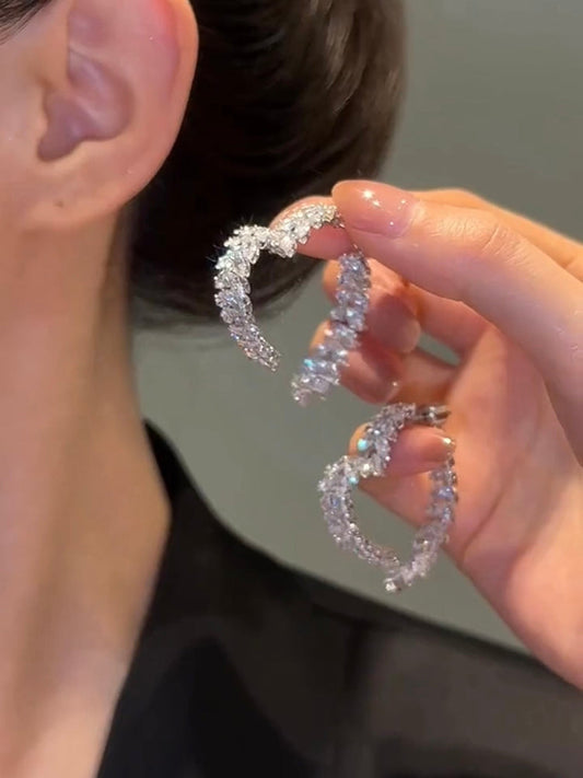 Accessible Luxury Wheat Women's Special-Interest Design All-Match Super Hot Earrings