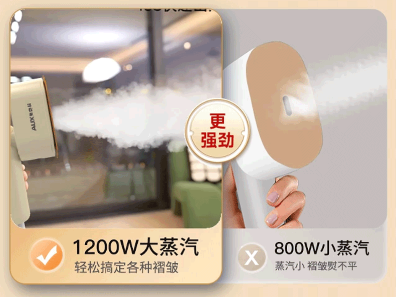 Ox Handheld Garment Steamer 2025 New Arrival Portable Pressing Machines For Home Small Steam Iron Dormitory Fantastic