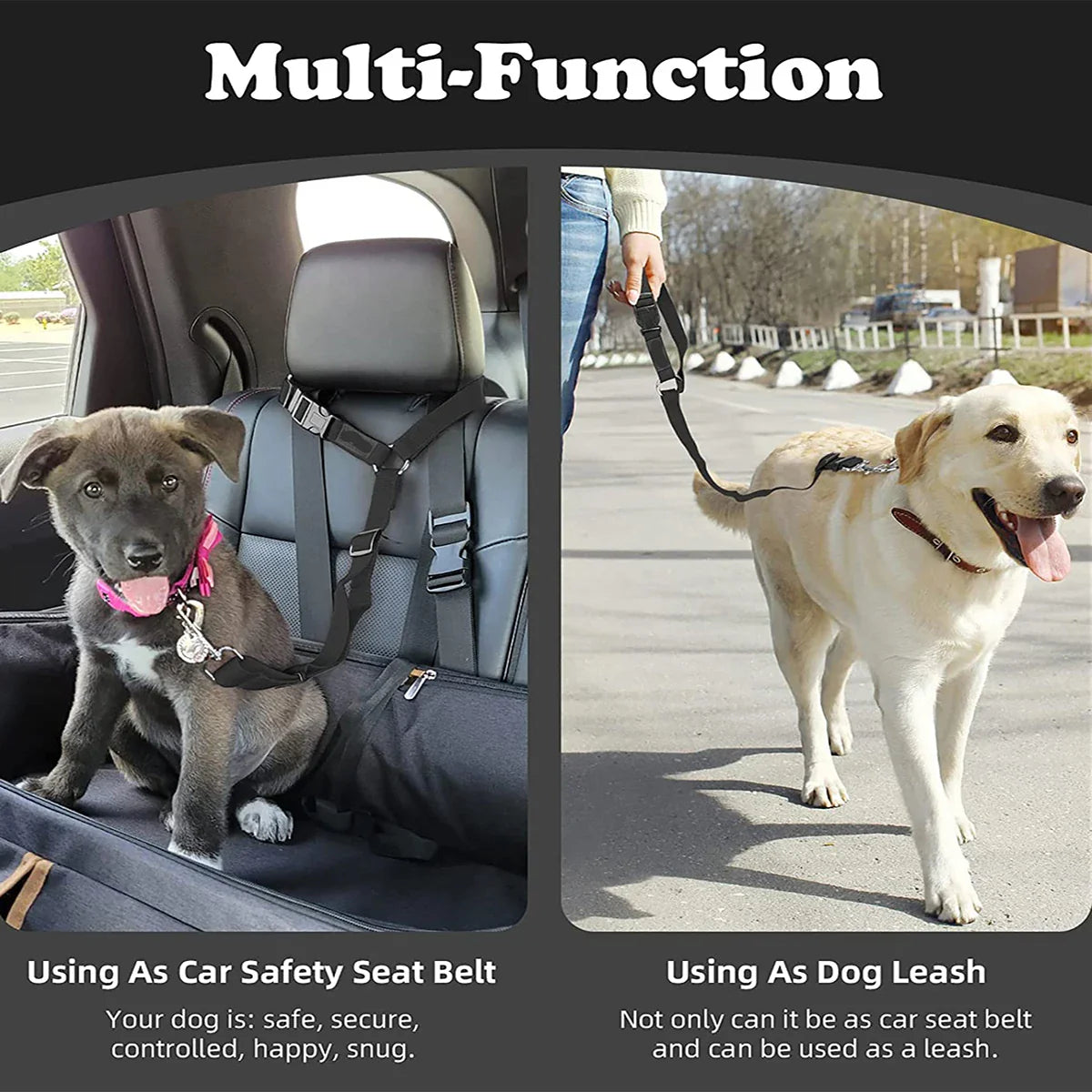 Adjustable Pet Car Seat Belt