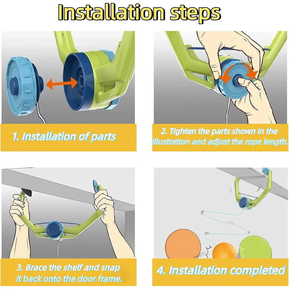 Adjustable Pickleball Trainer Rebounder