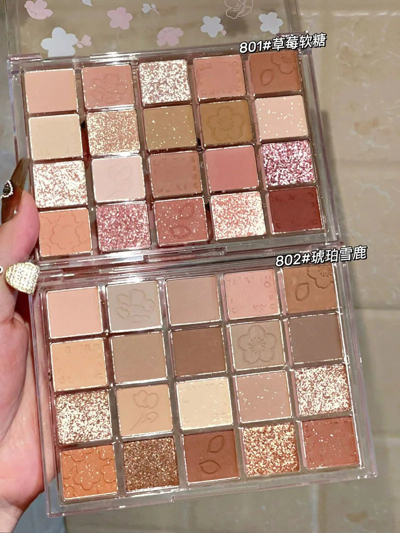 20-Color Matte Eyeshadow Palette