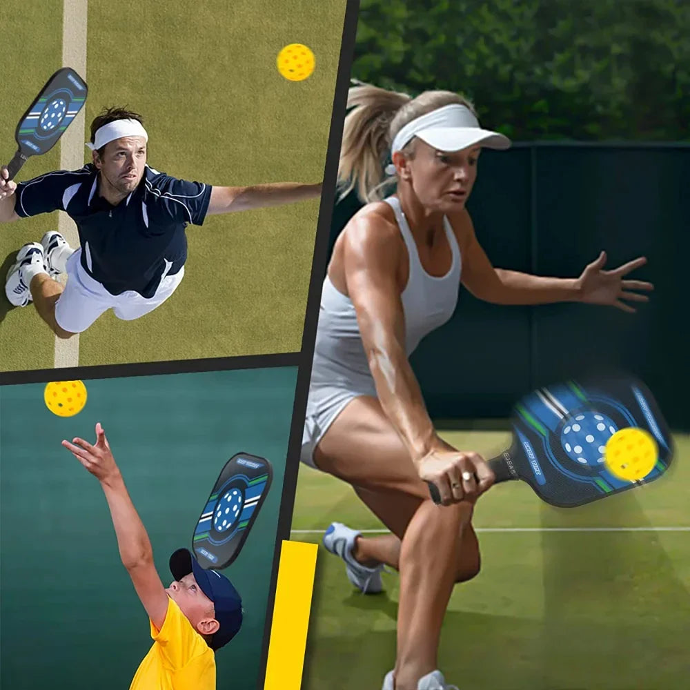 12-Pack Durable Outdoor Pickleballs
