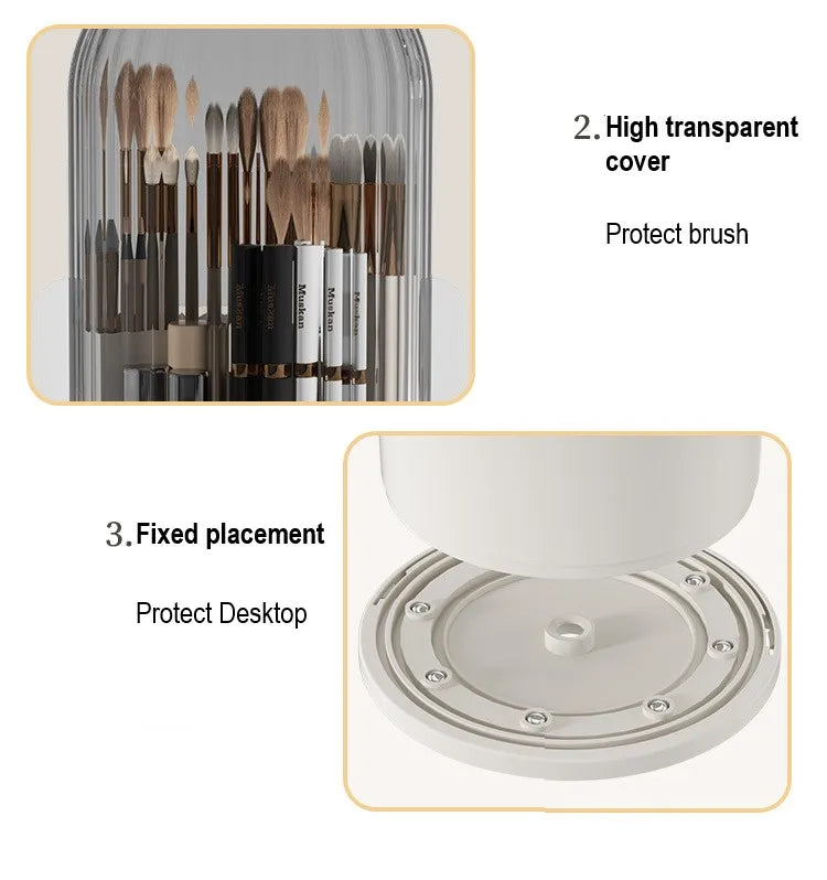 360° Rotating Brush Holder