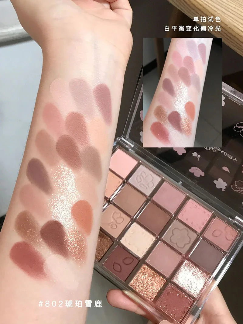 20-Color Matte Eyeshadow Palette