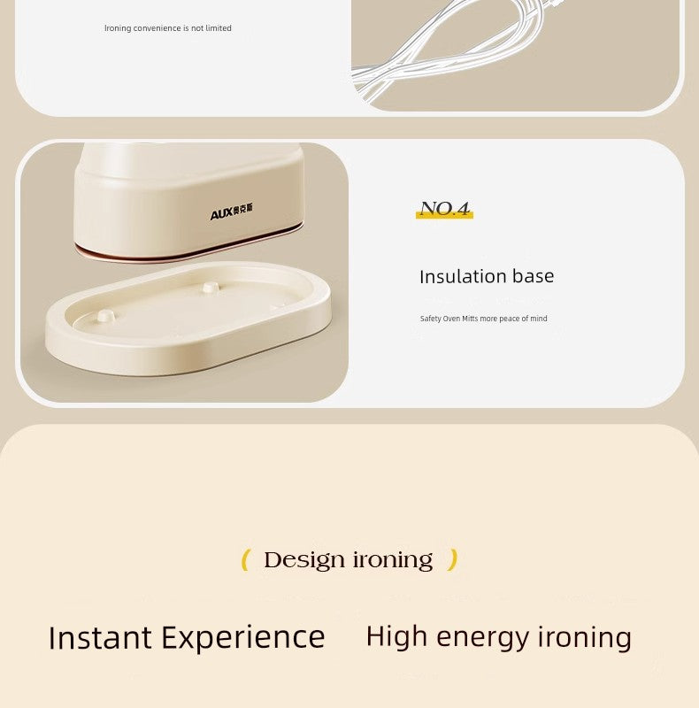 Ox Pressing Machines For Home Small Handheld Garment Steamer Steam and Dry Iron Ironing Clothes Fantastic Product Portable Iron