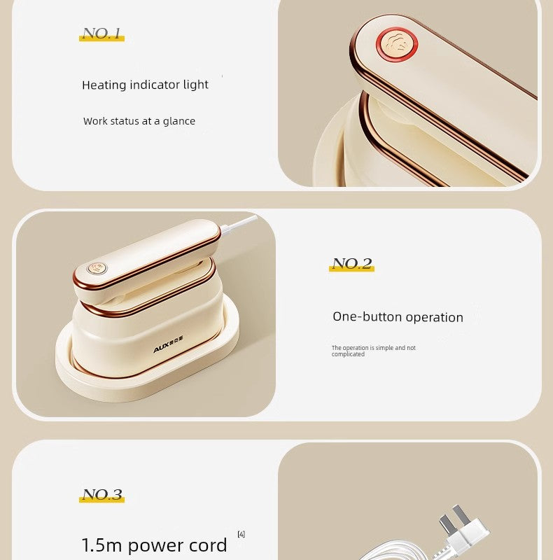 Ox Pressing Machines For Home Small Handheld Garment Steamer Steam and Dry Iron Ironing Clothes Fantastic Product Portable Iron