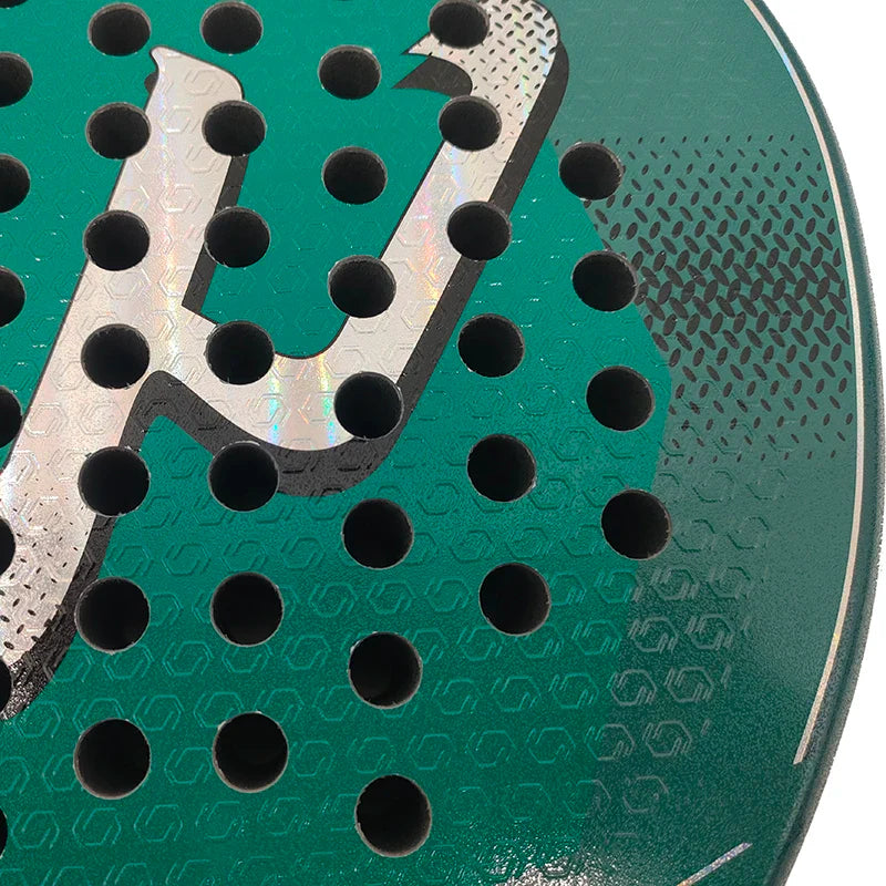 100% Carbon Fiber Padel Racket with EVA Memory Foam Core