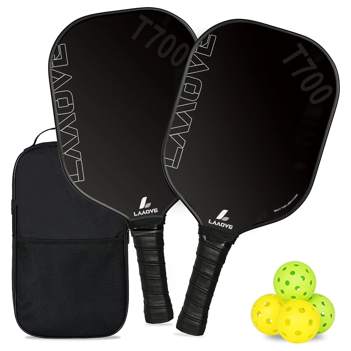 16MM LAAOVE T700 Carbon Fiber Pickleball Paddle