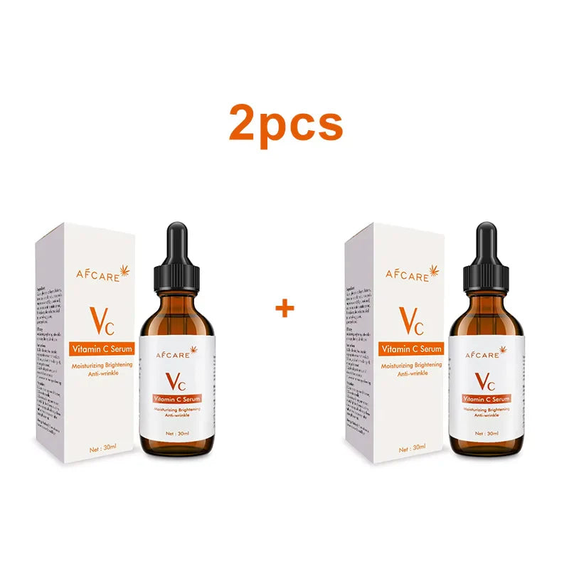 30ML Afcare Vitamin C Face Serum Hyaluronic Acid Face Essence Beauty Health Skincare Products