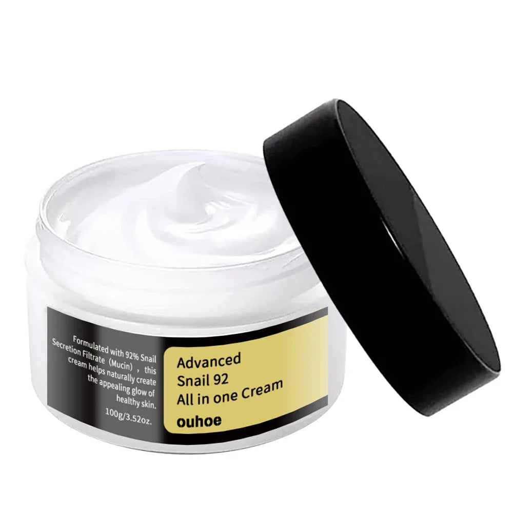 Collagen Snail Mucin 92% Repair Face Cream Repairing Lift Firm Anti-aging Fade Fine Lines Acne Treatment Brightening Skin Care
