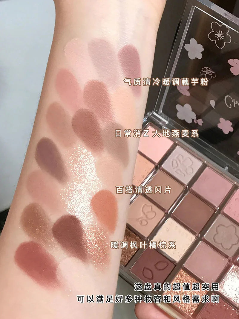 20-Color Matte Eyeshadow Palette