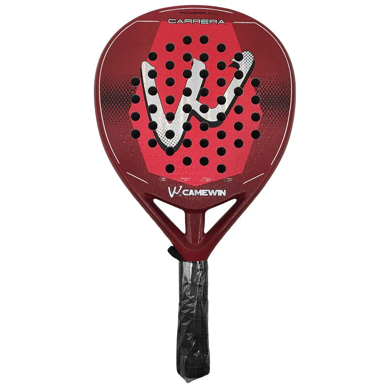 100% Carbon Fiber Padel Racket with EVA Memory Foam Core