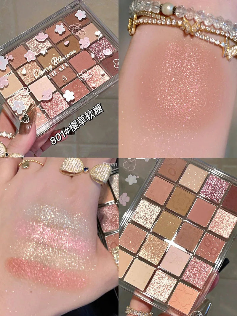 20-Color Matte Eyeshadow Palette