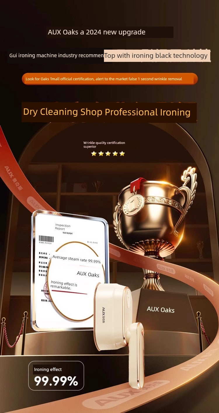 Ox Pressing Machines For Home Small Handheld Garment Steamer Steam and Dry Iron Ironing Clothes Fantastic Product Portable Iron