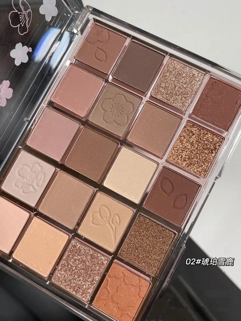 20-Color Matte Eyeshadow Palette