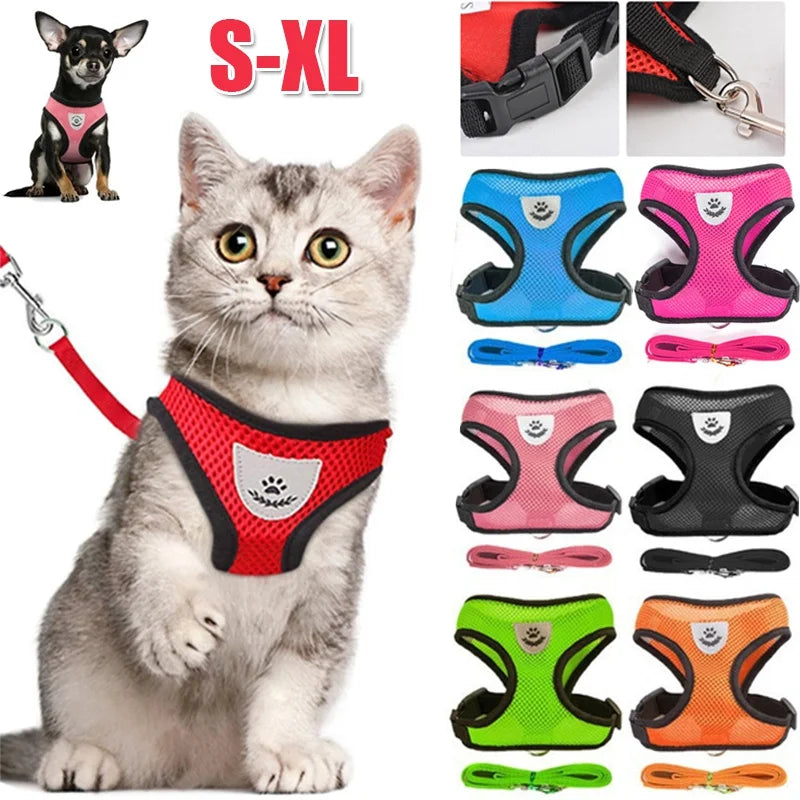 Adjustable Cat & Dog Harness