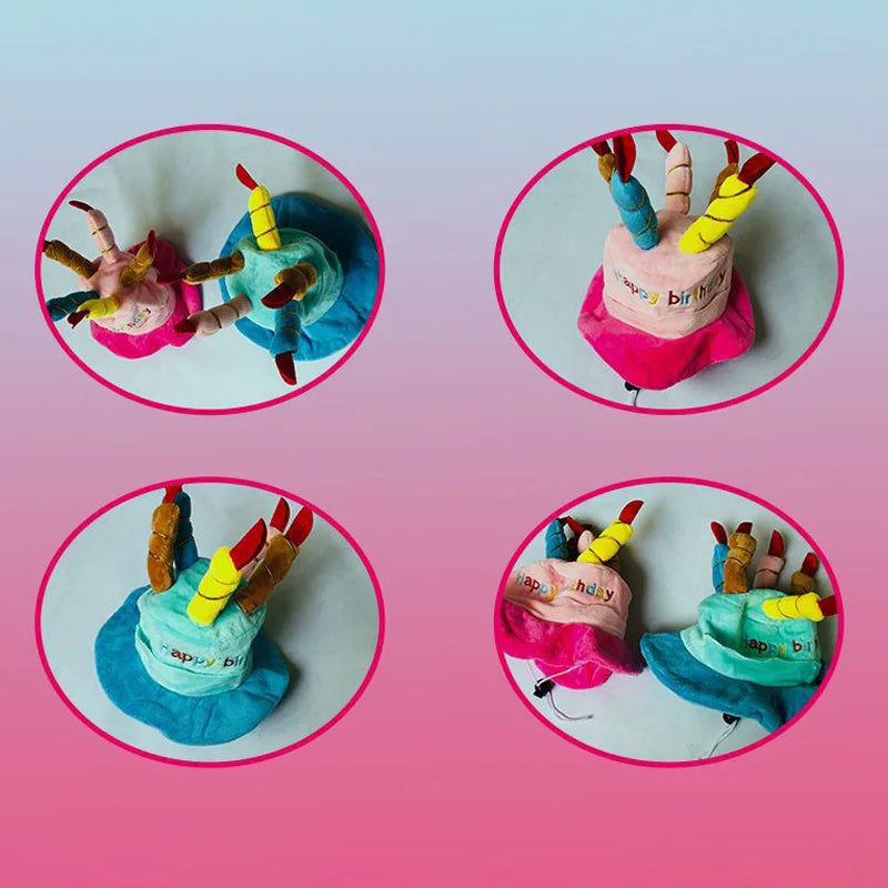 Adjustable Dog Birthday Hat