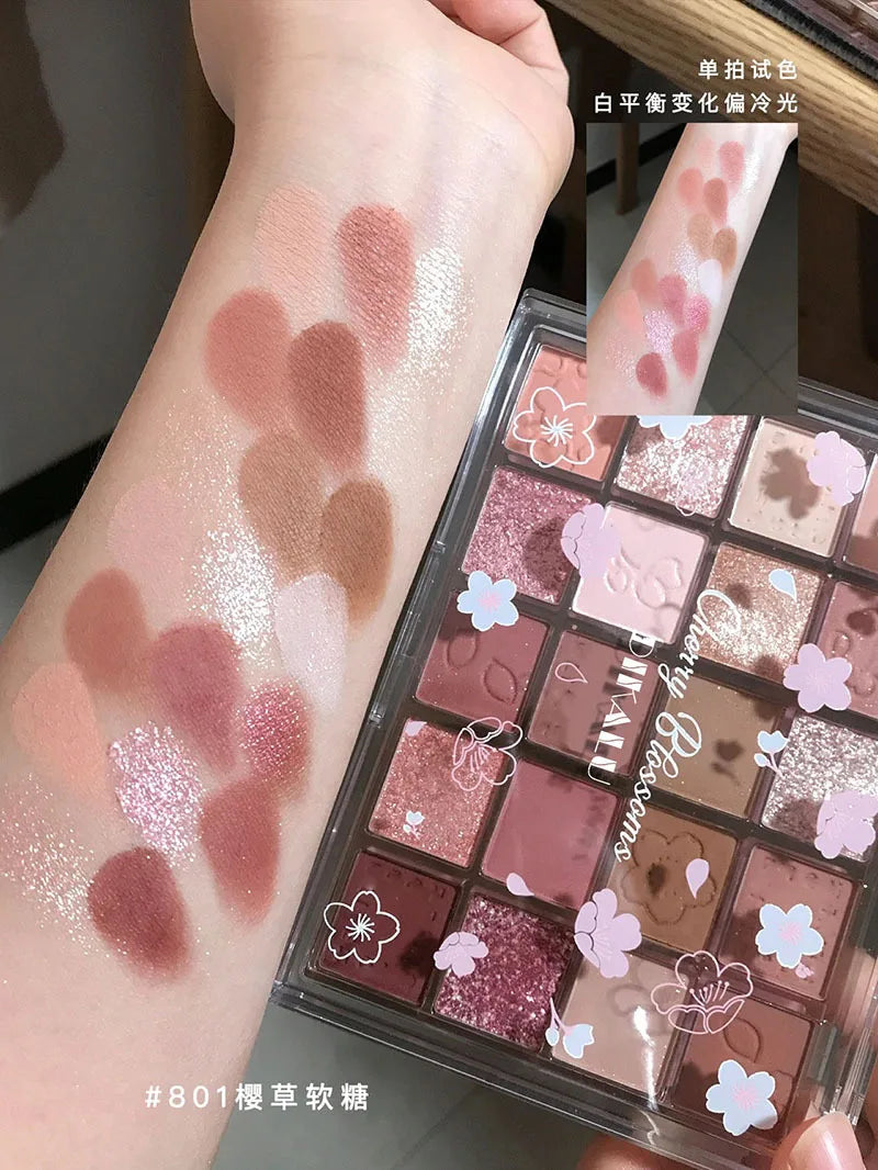 20-Color Matte Eyeshadow Palette