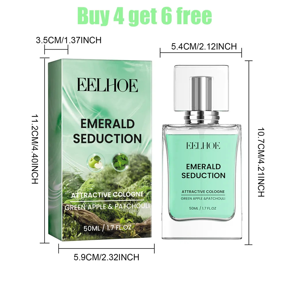EELHOE 2024 New Cologne for Men,Cologne Fragrances for Men with Pheromones,Men's Pheromone Cologne to Attract Woman (50ML)