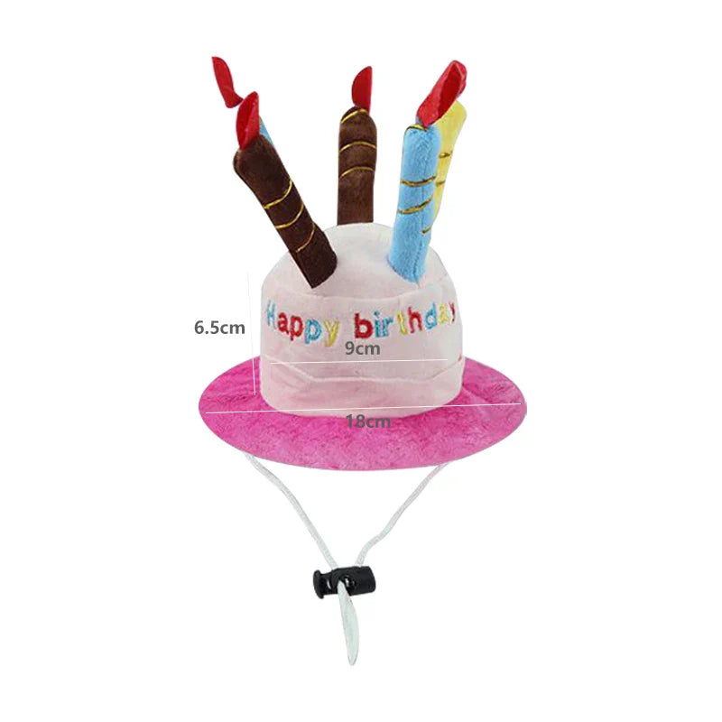 Adjustable Dog Birthday Hat