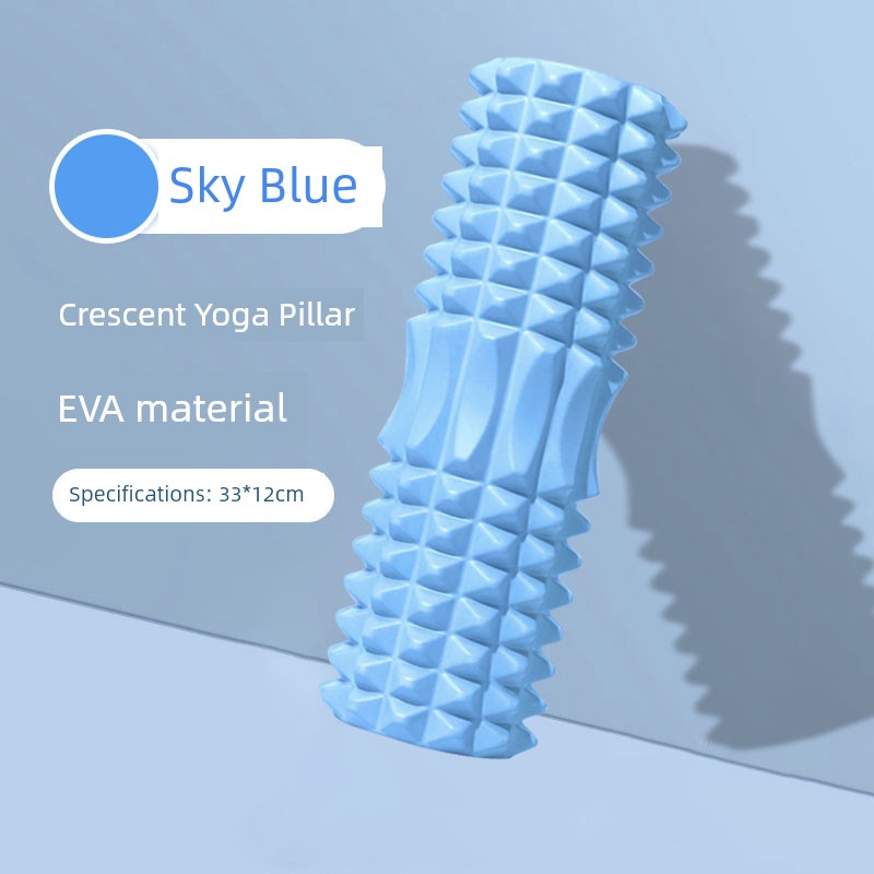 Foam Roller Roller Spiked Club Yoga Equipment Muscle Relaxation Roller Leg Slimmer Massage Shaft Foam Foam Roller