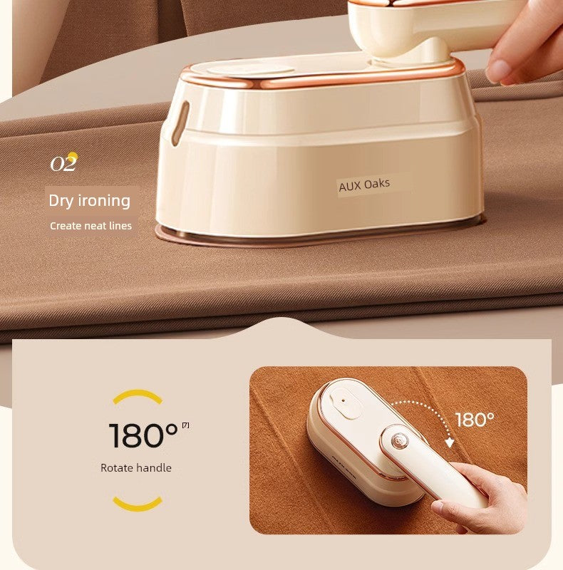 Ox Handheld Garment Steamer Pressing Machines For Home Small Steam and Dry Iron Portable Folding Ironing Clothes Handy Gadget