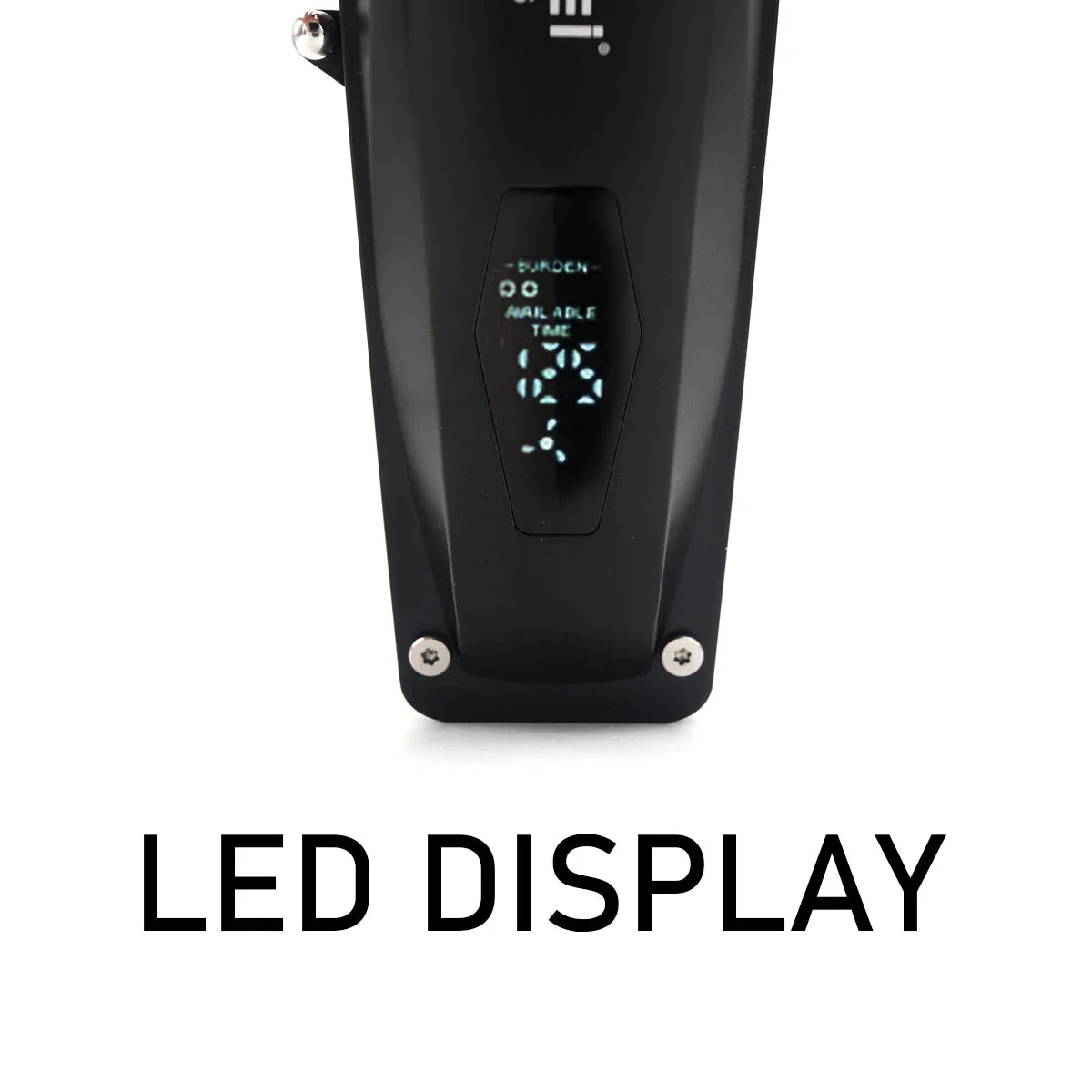Kemei KM-1856 Men's Hair Clipper LED Display Cordless USB Interface Professional Hair Cutting Machine Hair Trimmer Haircut