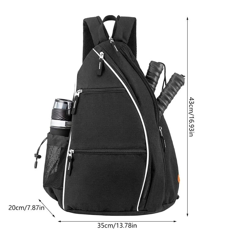 Adjustable Pickleball Backpack for Men & Women