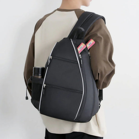 Adjustable Pickleball Sling Backpack