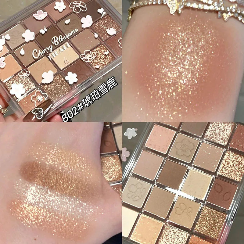 20-Color Matte Eyeshadow Palette