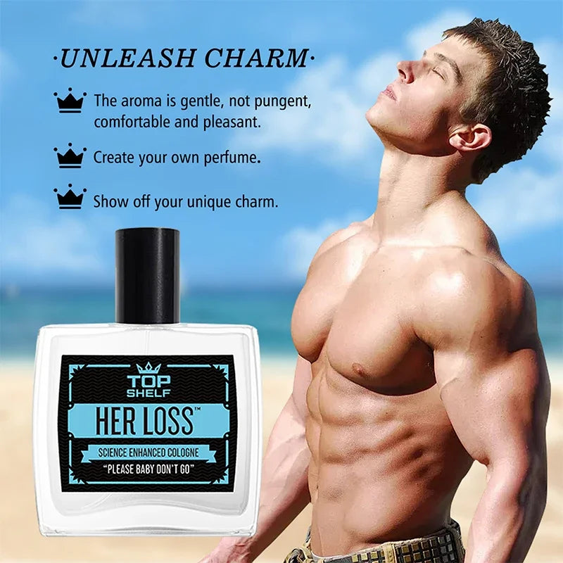 Male Pheromone Cologne Top Class Herloss Original Charm Confidence 100ml Male Dating Attract Women Temptation Lasting Perfume