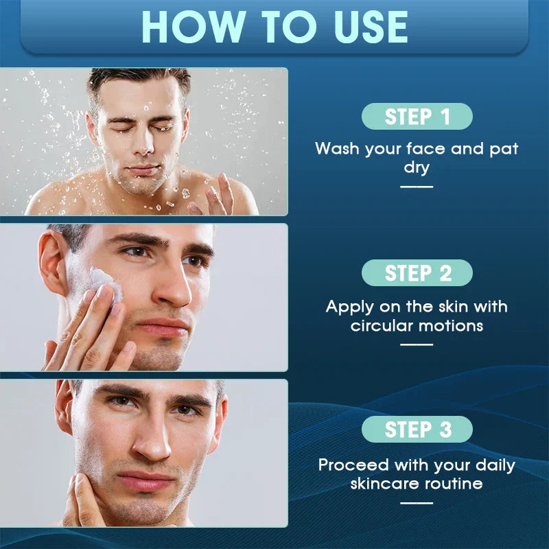 Men's Collagen Face Cream High HA Anti-aging Portable Moisturizing Cream Retinol Anti Wrinkle Skincare Products For Daily Use