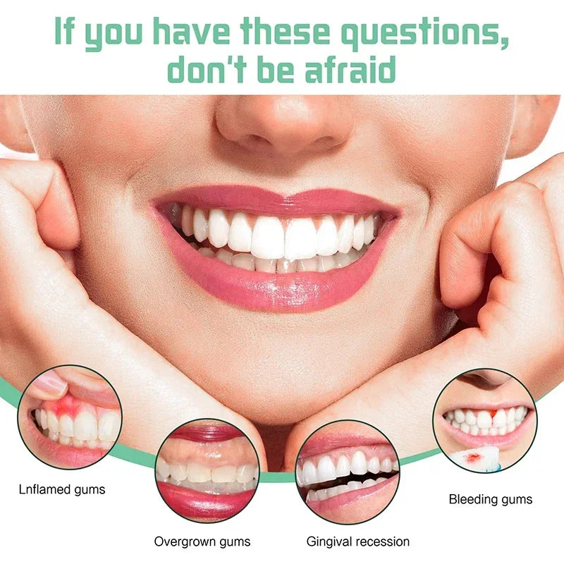 Gum Repair Drops Relieve Receding Gingival Swelling Gum Cleaning Care Oral Periodontal Hygiene Remove Yellow Tartar 2024 New