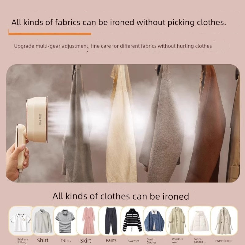 Ox Handheld Garment Steamer Pressing Machines For Home Small Steam and Dry Iron Portable Folding Ironing Clothes Handy Gadget