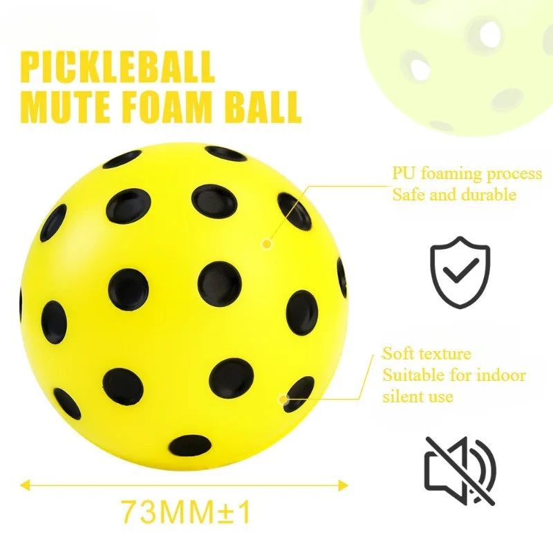 1PC Silent Indoor PU Foam Pickleball