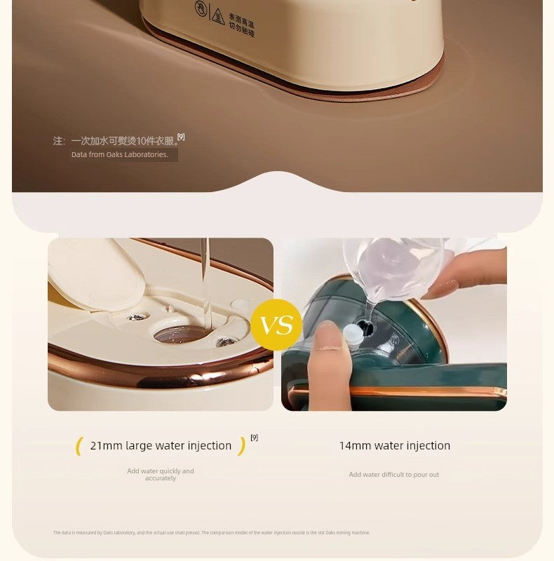 Ox Handheld Garment Steamer Pressing Machines For Home Small Steam and Dry Iron Portable Folding Ironing Clothes Handy Gadget