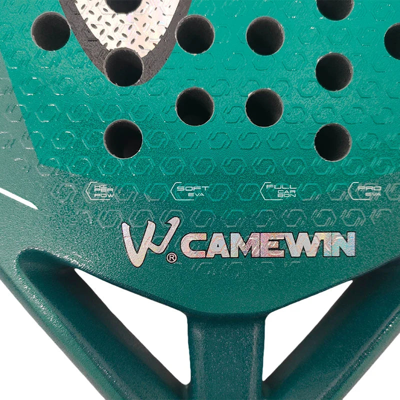 100% Carbon Fiber Padel Racket with EVA Memory Foam Core